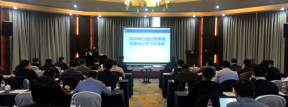 沈陽分院舉辦2020年黨委書記學習日活動