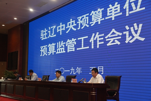 沈陽分院在駐遼中央預算監管工作會議上作典型發言