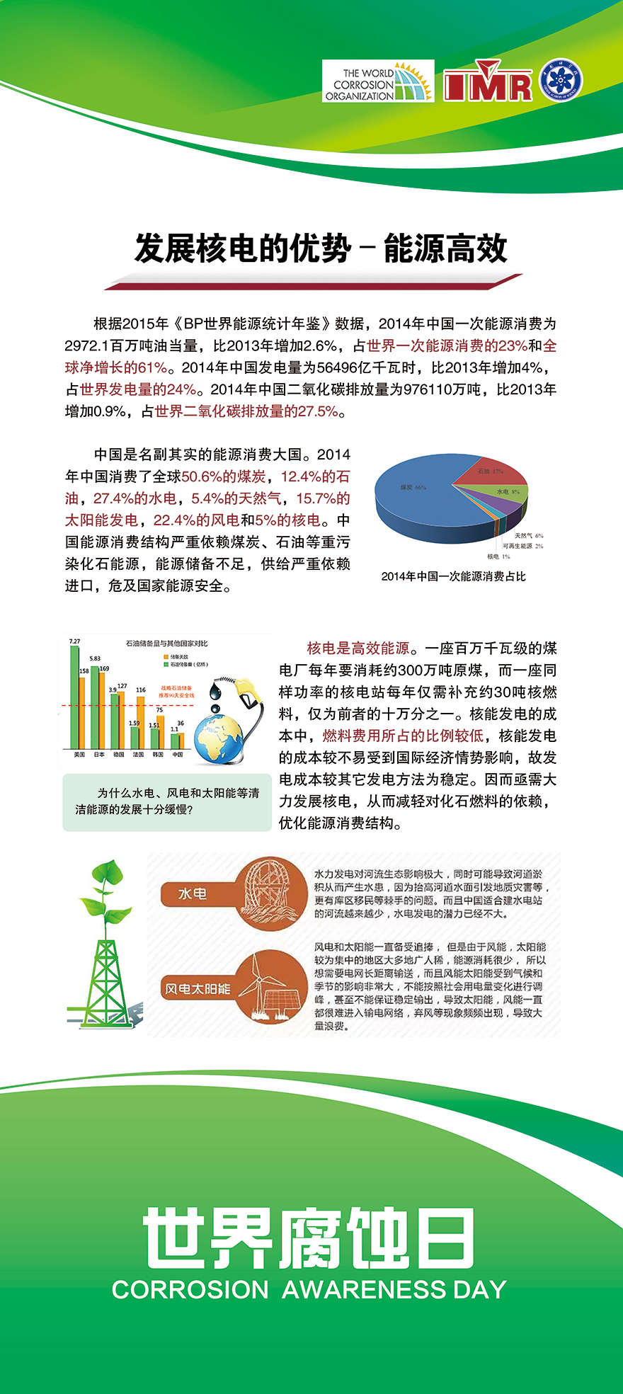 發展核電的優勢——能源高效